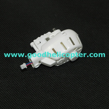 mjx-x-series-x600 heaxcopter parts White color motor deck + main gear set + motor (red-blue wire) - Click Image to Close